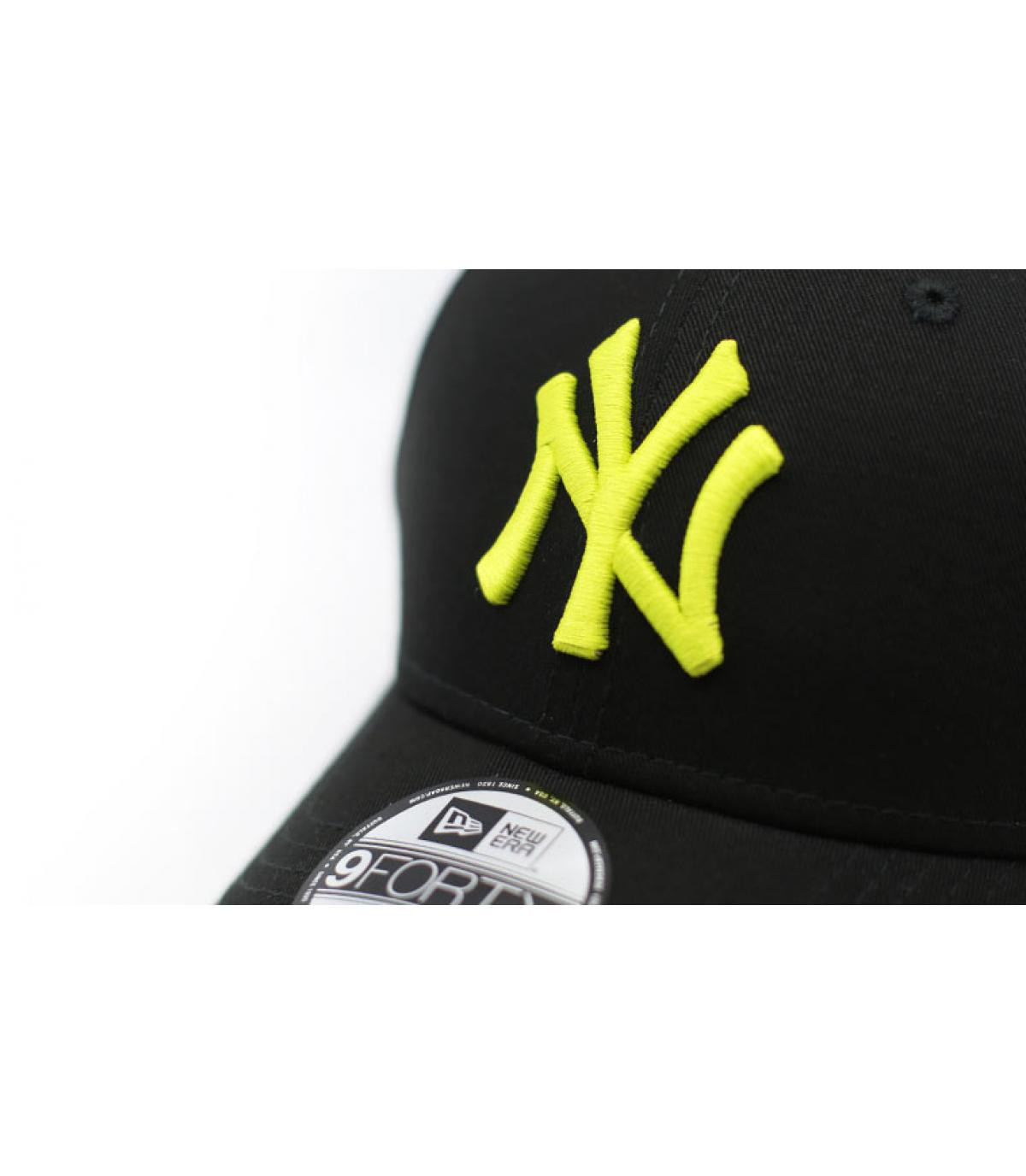 zwarte NY cap groen zwarte NY cap groen